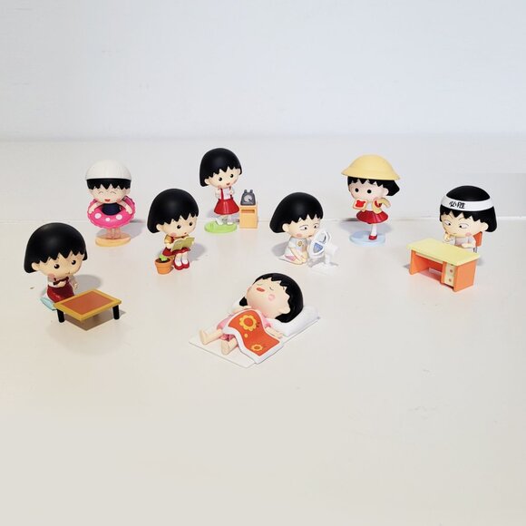 Pop Mart Chibi Maruko-chan Intesresting Life Series Lot - Picture 1 of 6